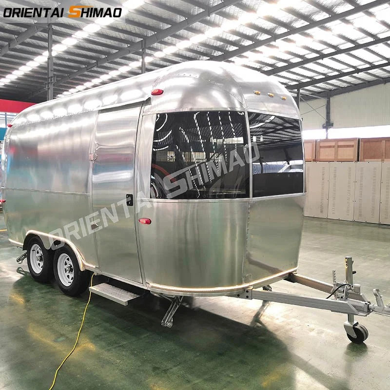 Zer nolako janari-negozio egin dezake Aluminium Airstream Food Truck?