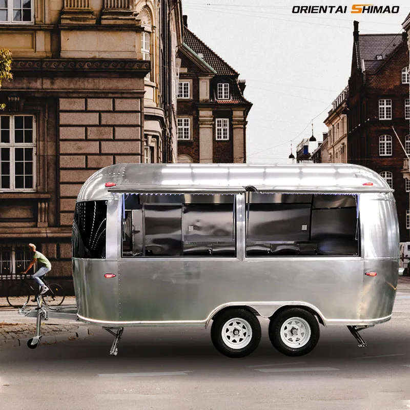 Aluminiozko Airstream Food Truck