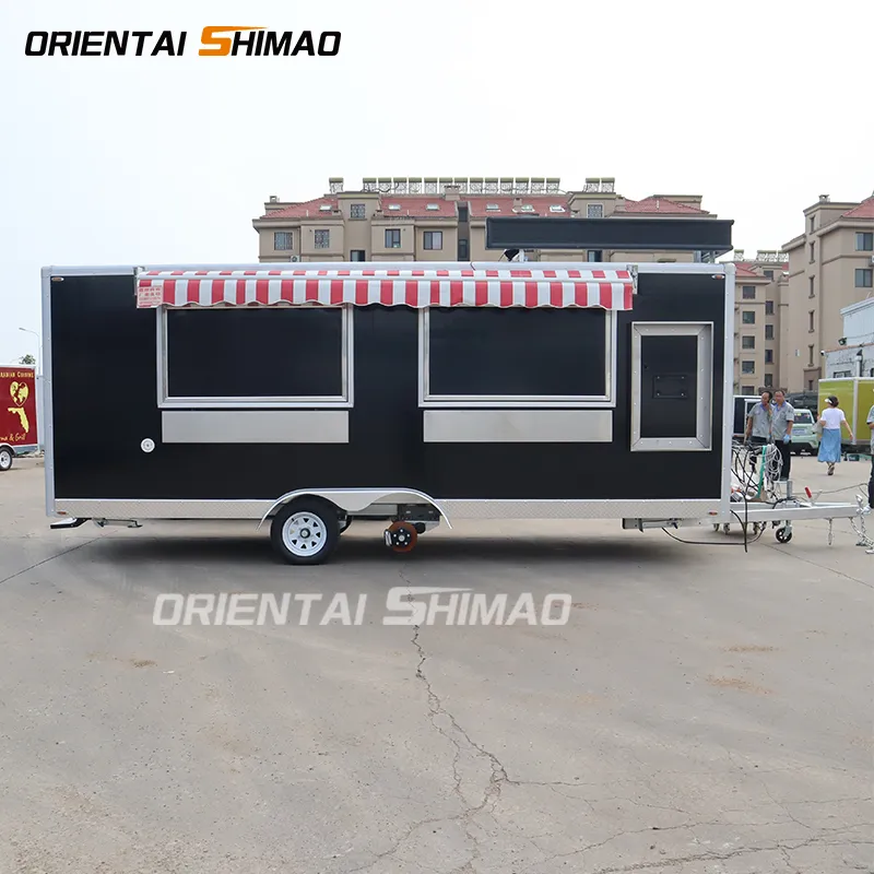 Australiako Standard Food Emakida Kutxa Trailer